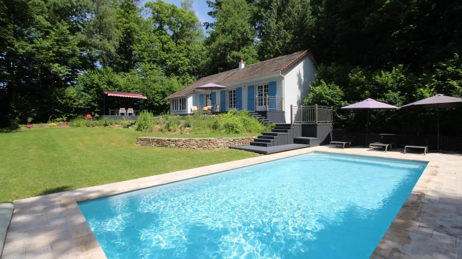 Gite Le Clos des Chênes à La Combe sur la commune de Thouron en Haute-Vienne (Nouvelle-Aquitaine) - la piscine_29