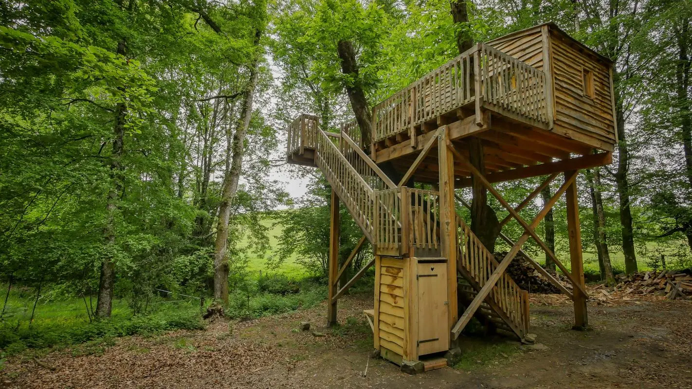Cabane La Grande Forêt à Saint Jouvent en Haute-Vienne (Limousin en Nouvelle Aquitaine)_34