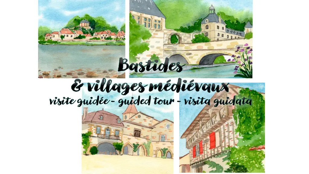 Les balades de Camille - Bastides cités médiévales - Dordogne Périgord