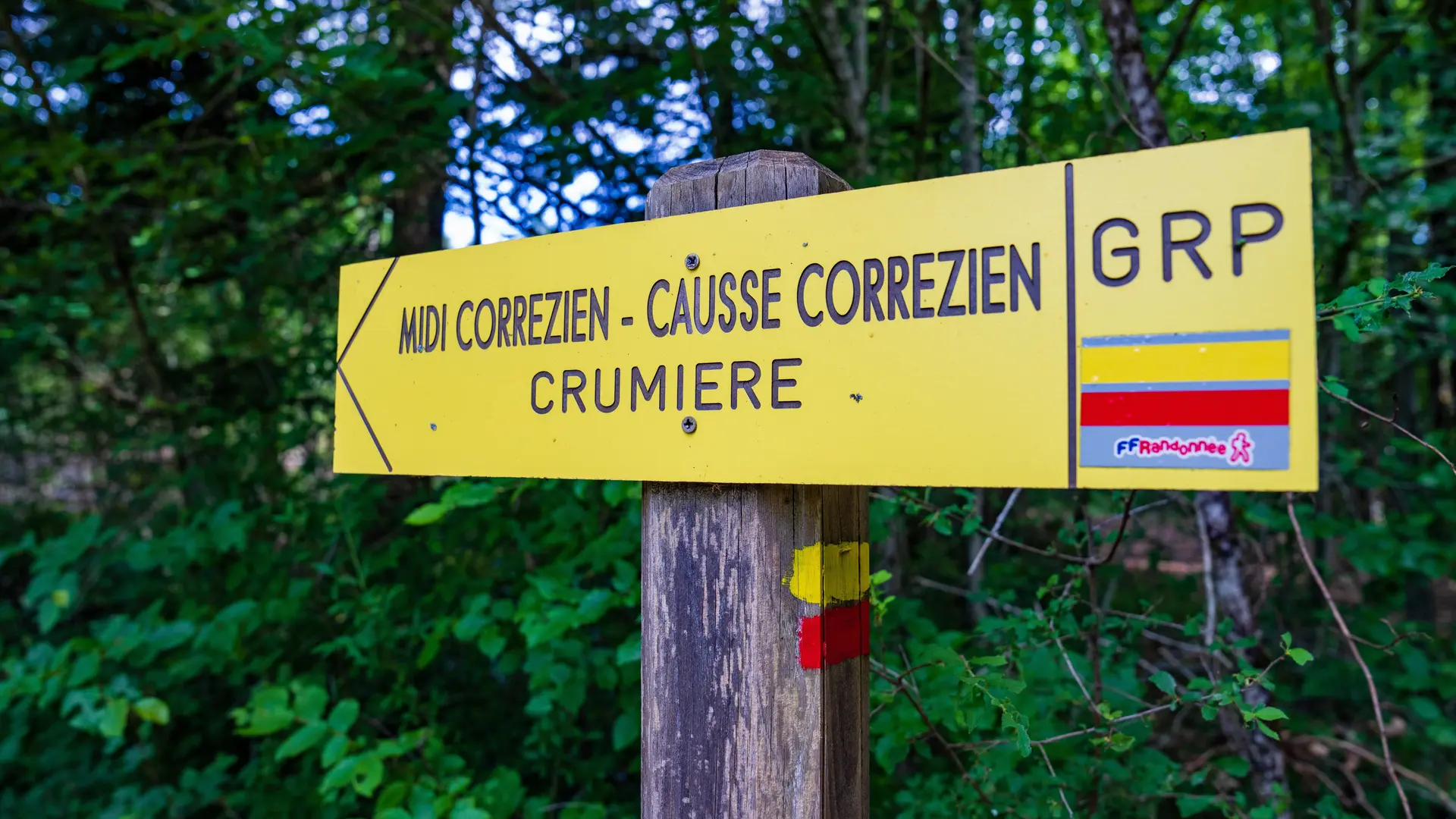 Balisage du GRP Midi Corrézien