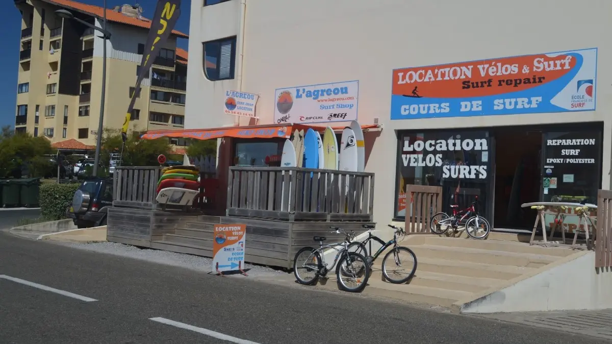 L'Agréou Ecole de surf 2015