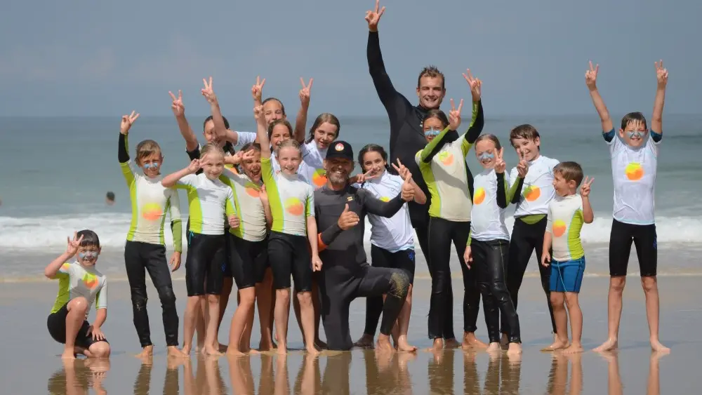 Ecole de surf des bourdaines 2018