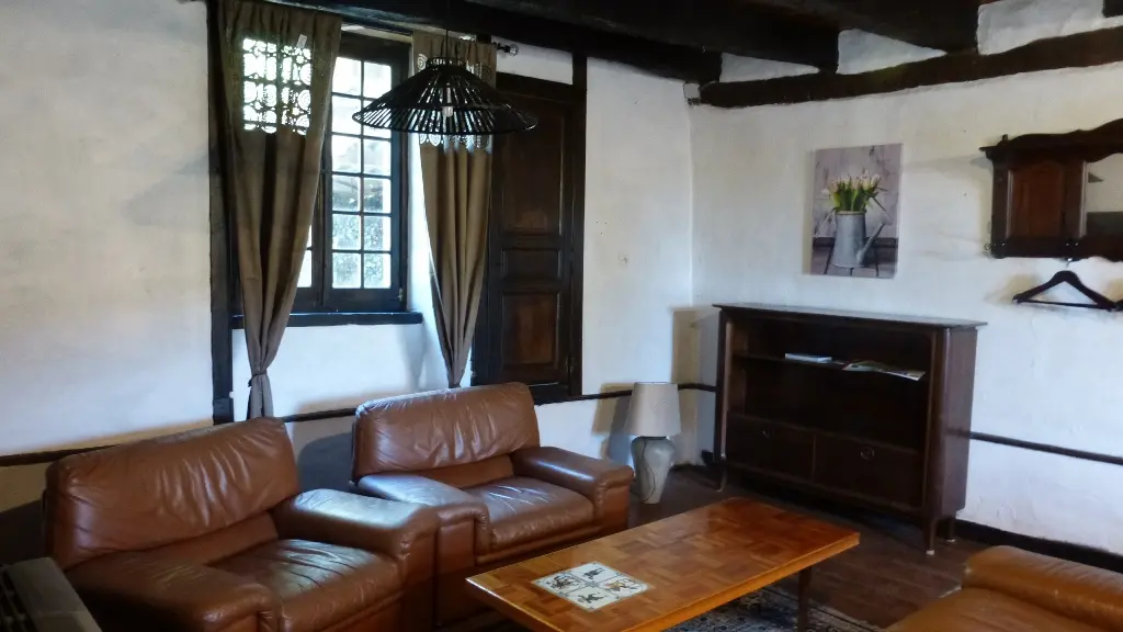 Gîte 12p Le Chazal coin salon
