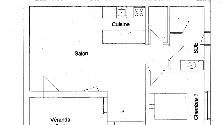 17 Moresmau - plan gîte Pourtiou