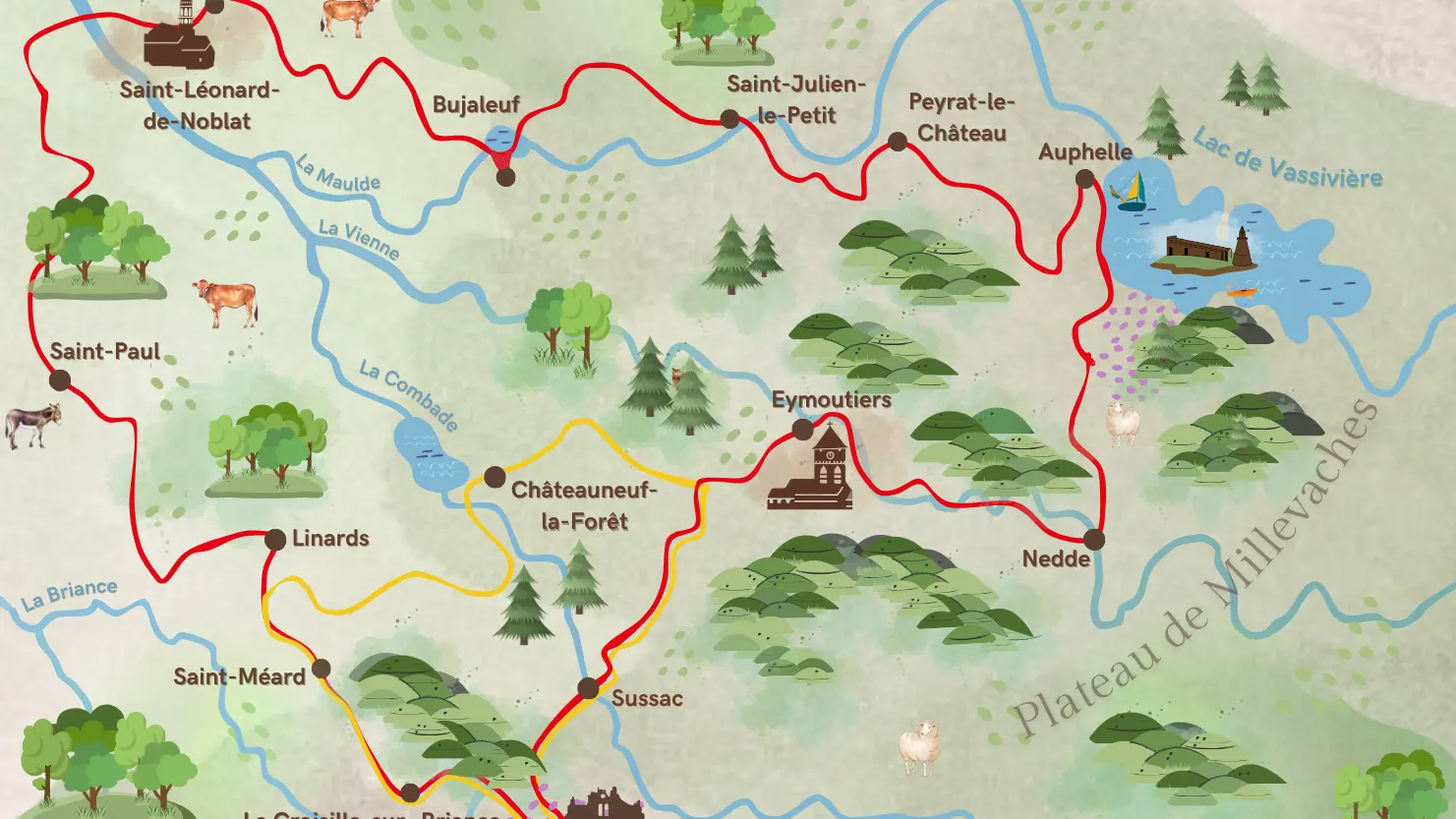 Carte du Grand Tour