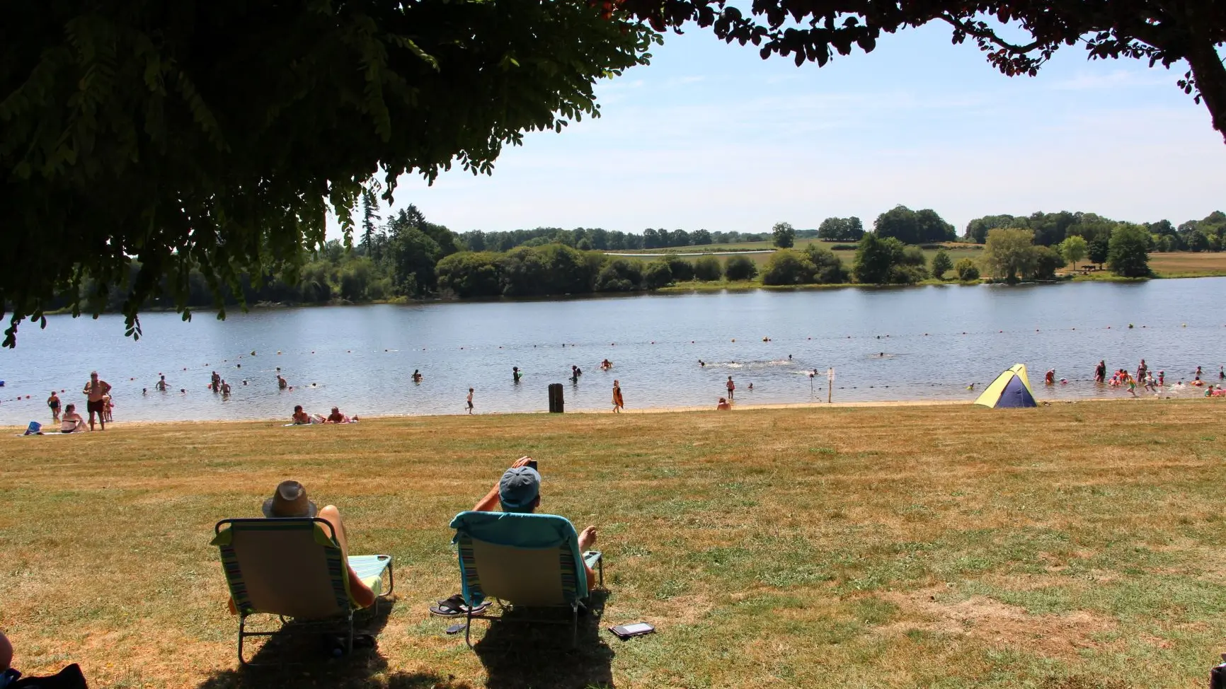 Plage du plan d'eau de Videix_2