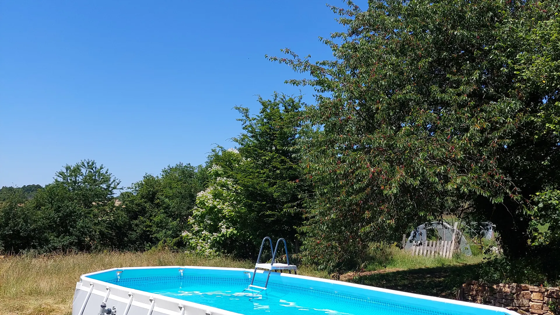 Piscine partagée