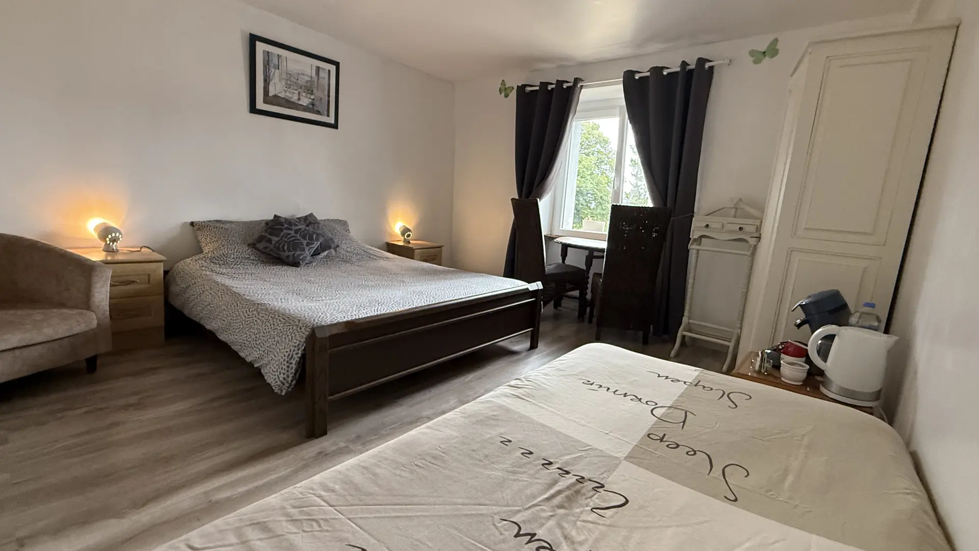 Chambre 3 - (avec en option chambre 4) Salle de bain dans le couloir - max 5p