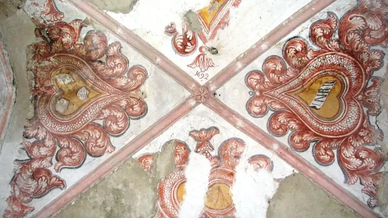 Peinture de la voûte