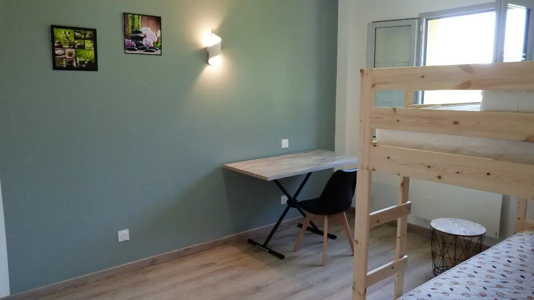 Chambre 2 lits 90cmMeublé de tourisme Domaine des hameaux du lac A-gauche