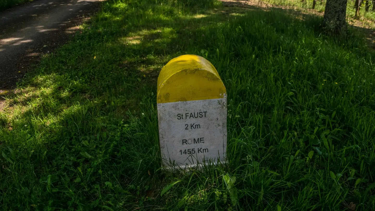 saint Faust - vallée de la Juscle - Borne