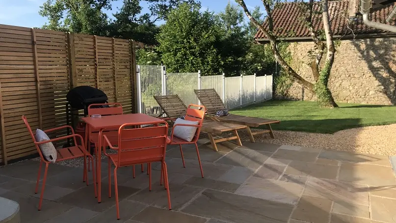 La Charniere: Jardin