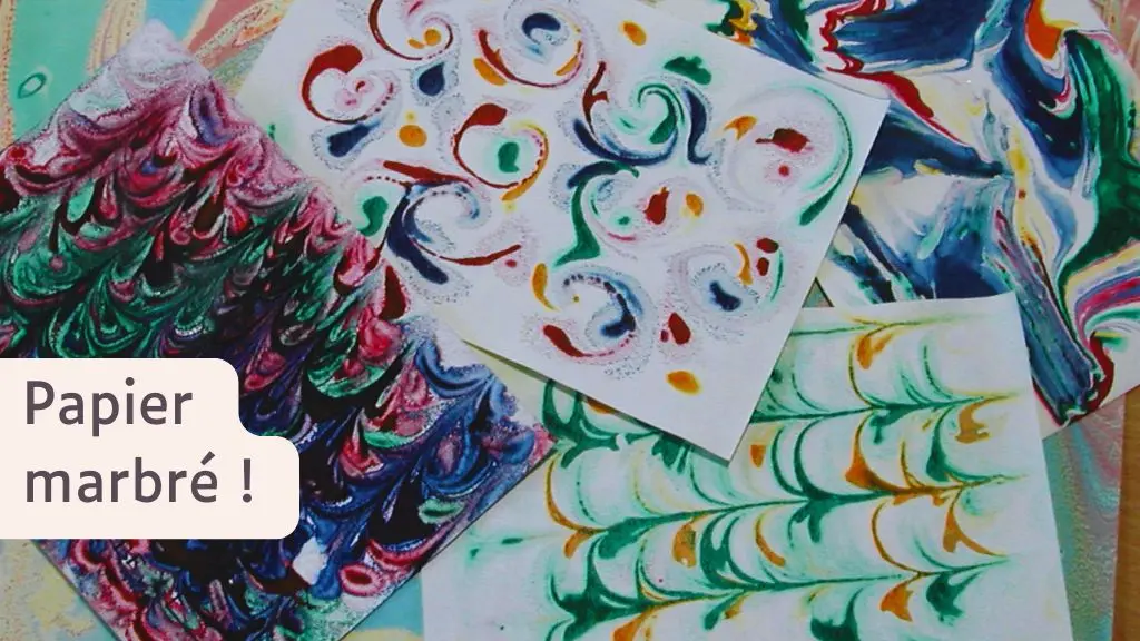 26-07-09 au 30 Papier marbré OT Sans descriptif - 1