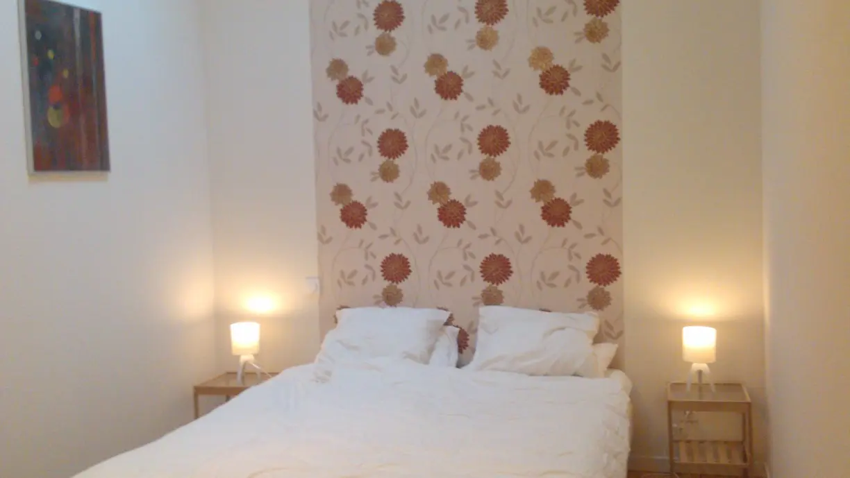 Gîte gayet Mascaret Chambre1
