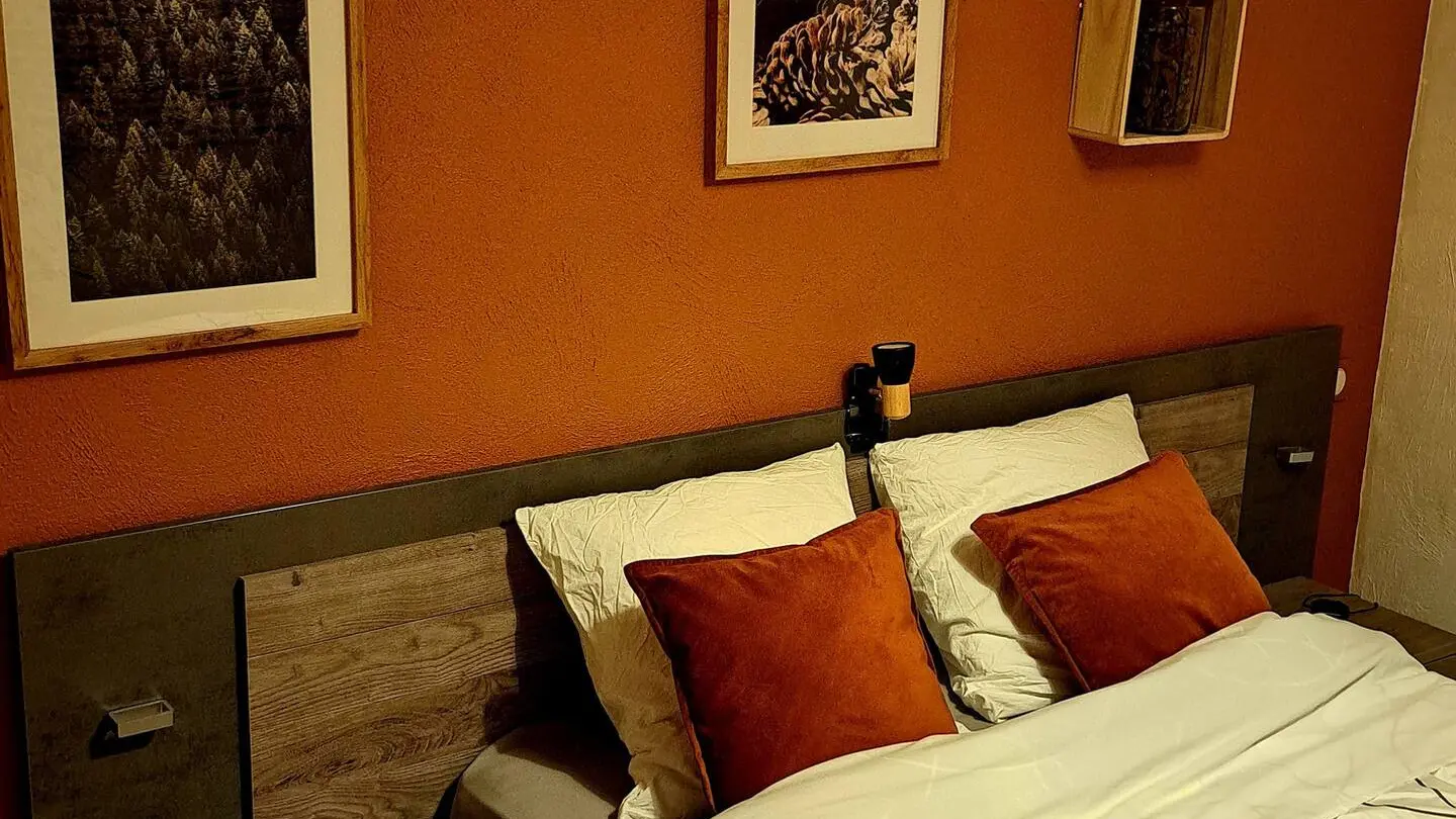 Maison Atypique Médiévale - Chambre Terre de Pin