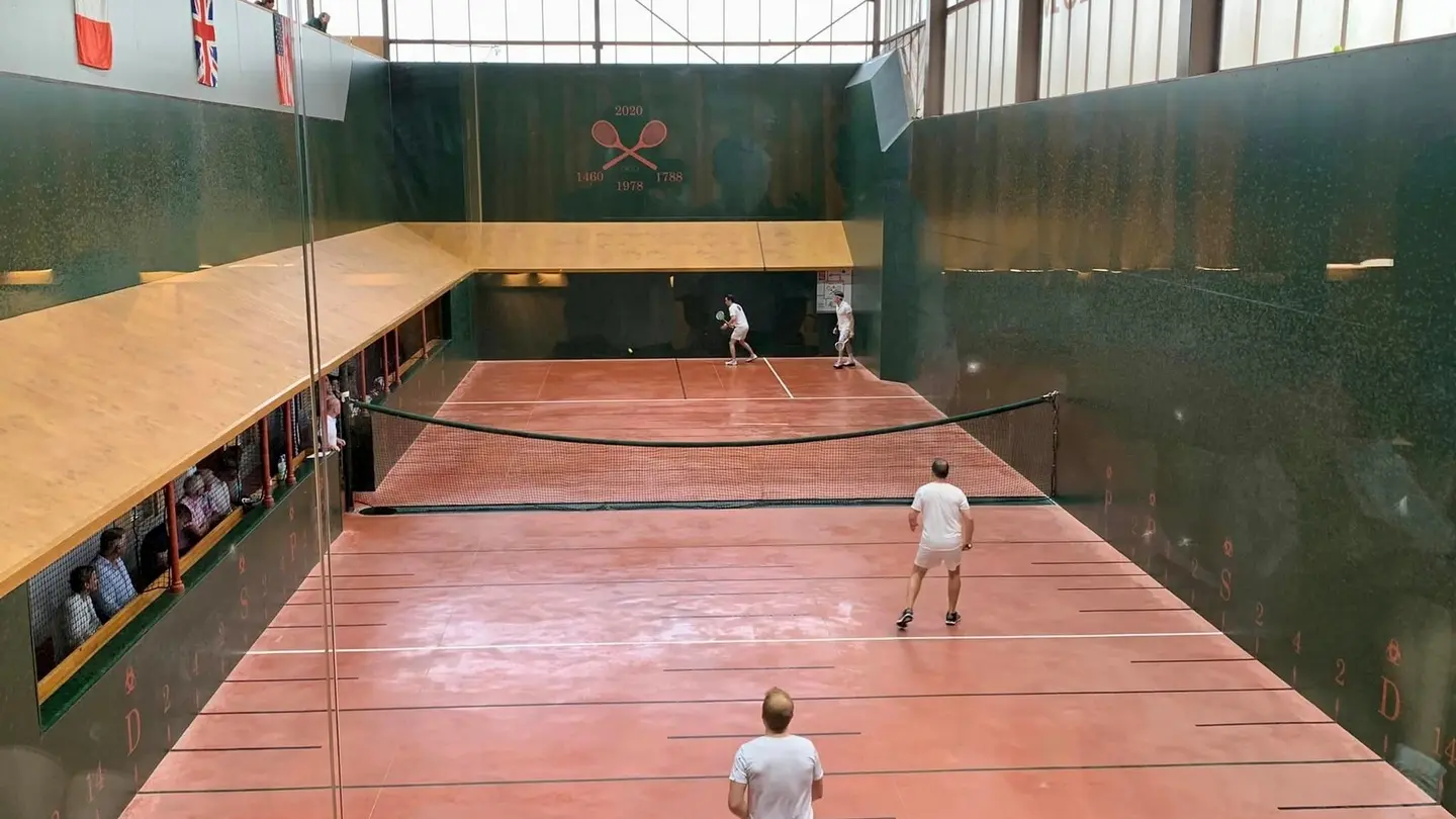 trinquet du Jeu de Paume - Pau - les joueurs