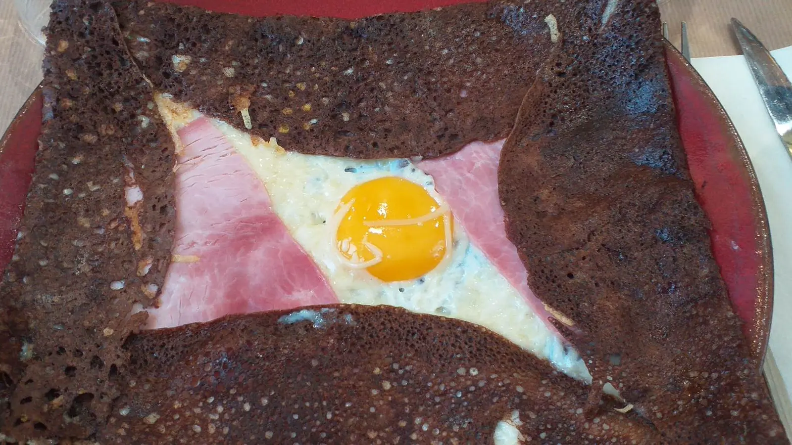 Restaurant Tandem - Pau - galette salée