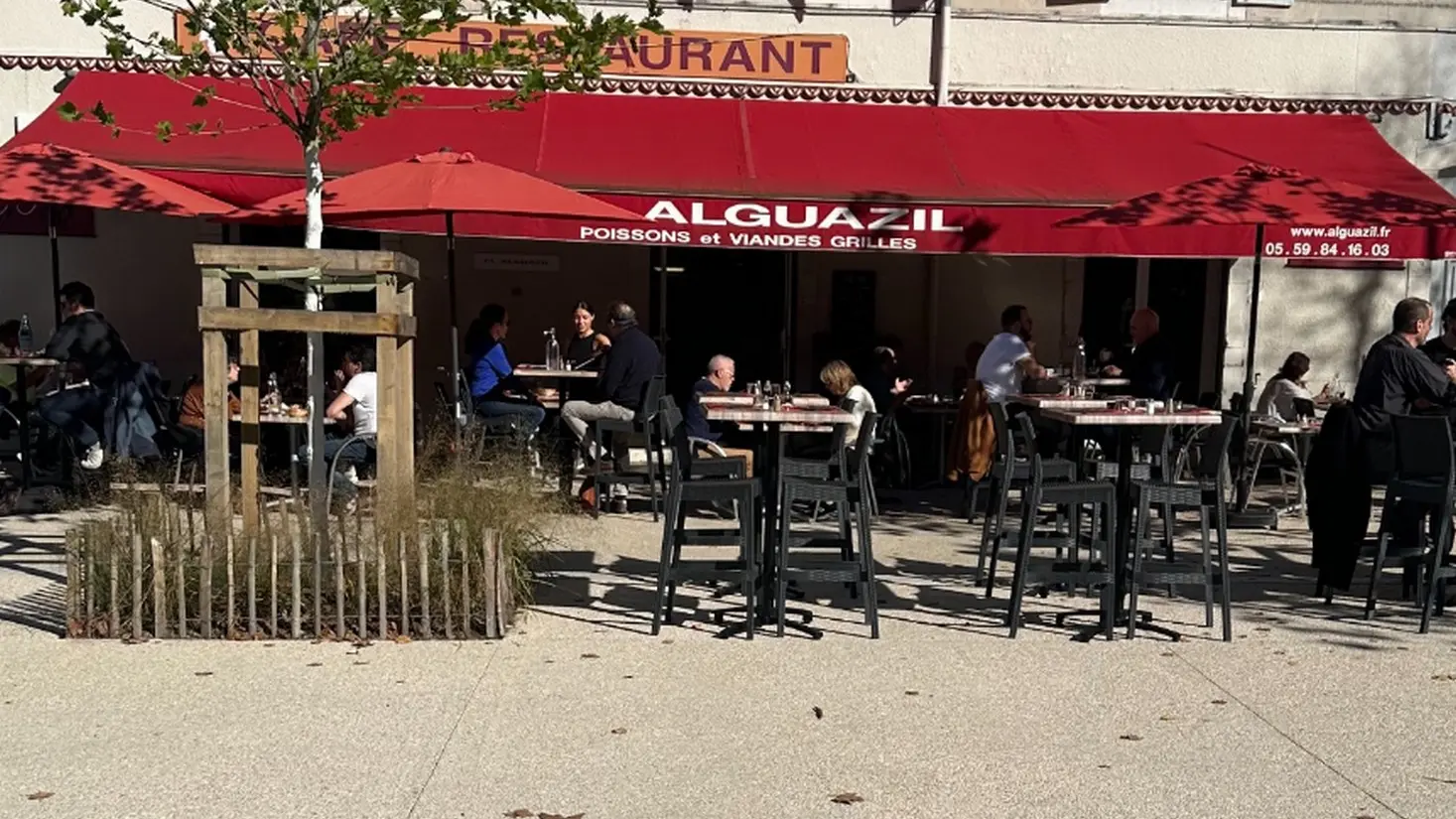 Restaurant El Alguazil - Pau - terrasse