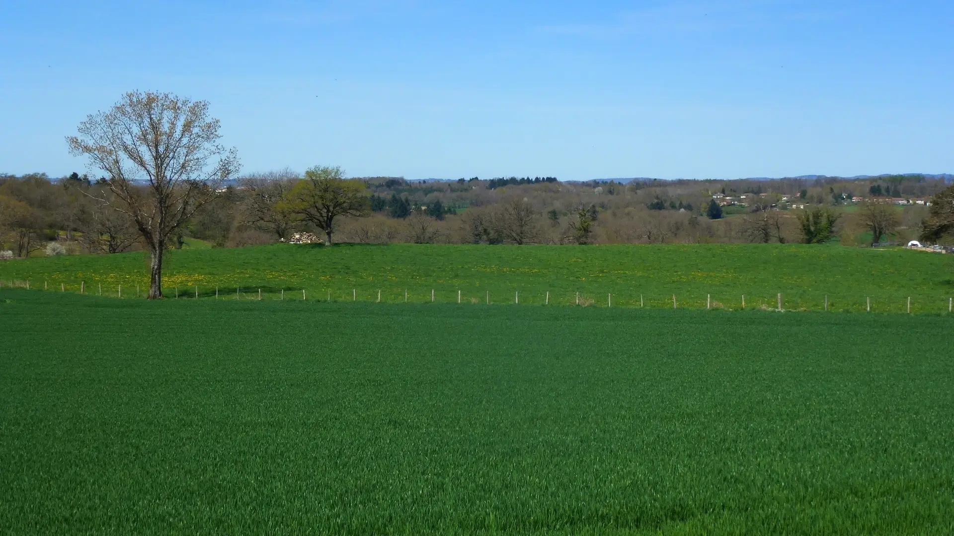 vue campagne Aureil