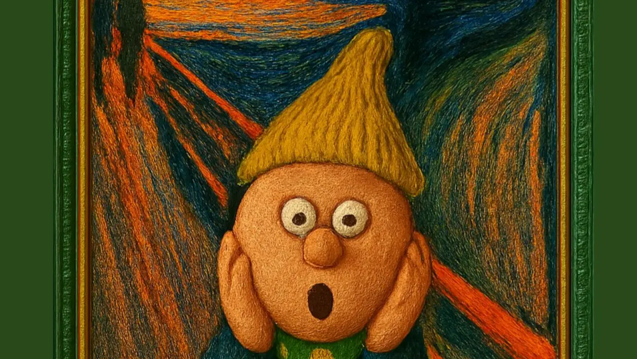 Carte postale À cran