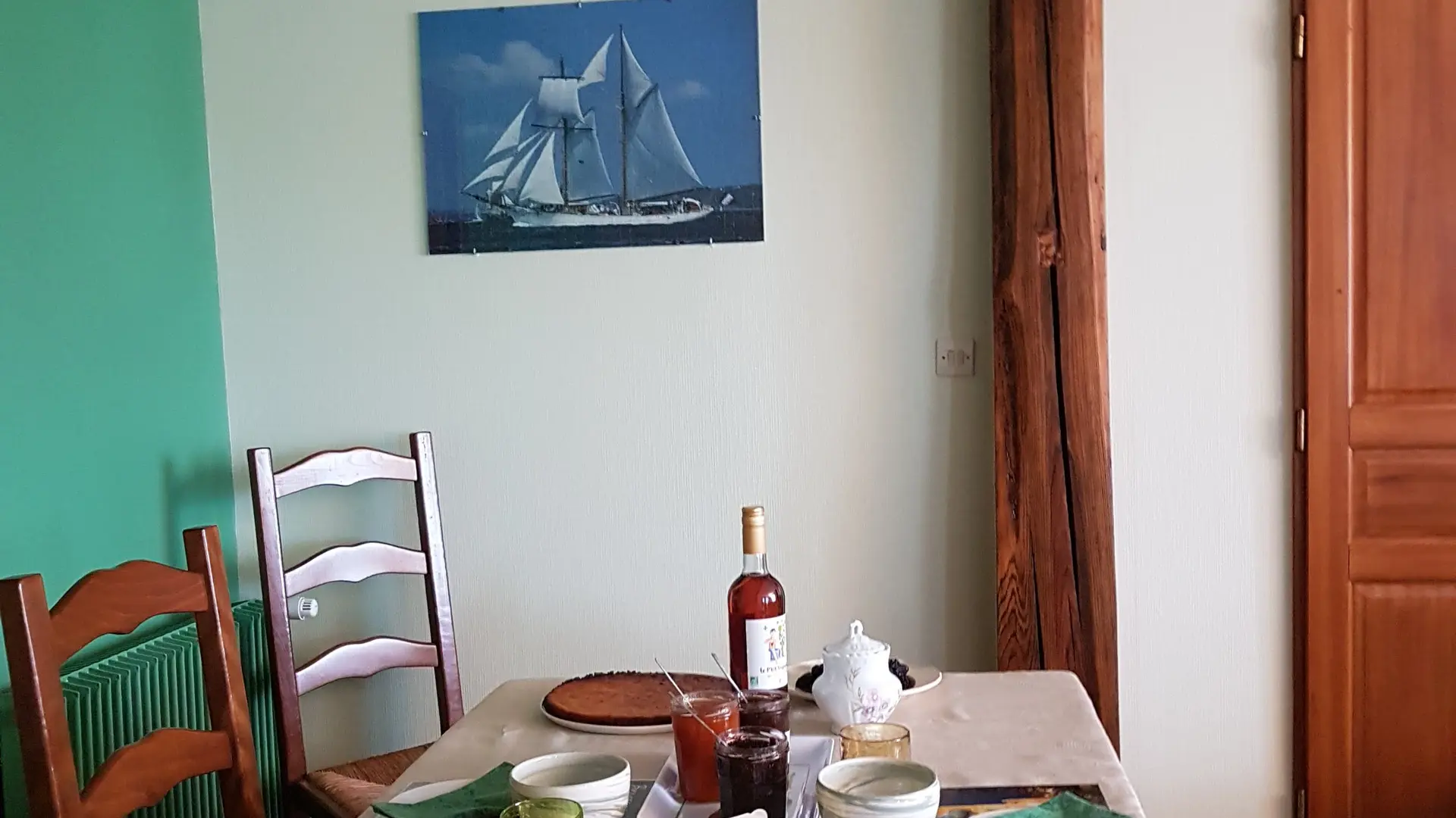 Chambre d'hotes Vidali piece de vie