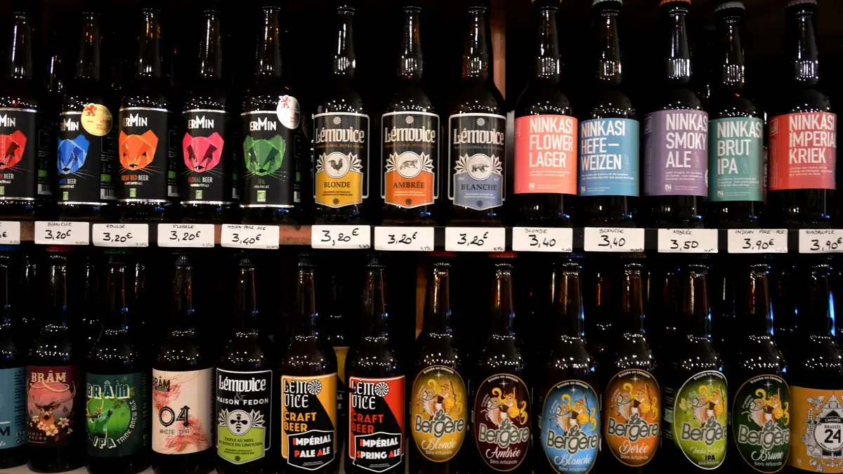 BESSINES Caves de la Gartempe Bière