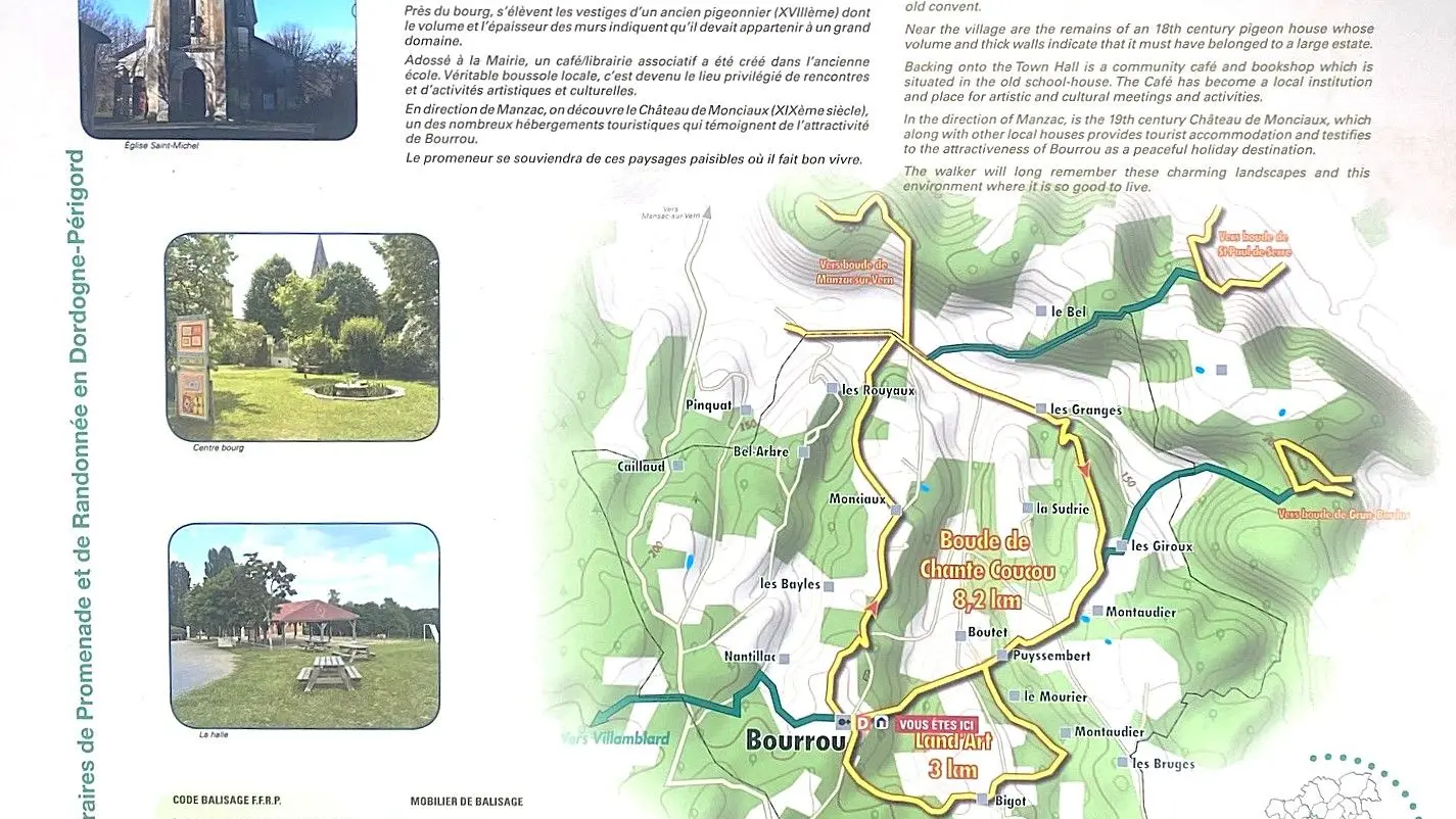 BOURROU-Boucle de Chantecoucou-Panneau d'appel