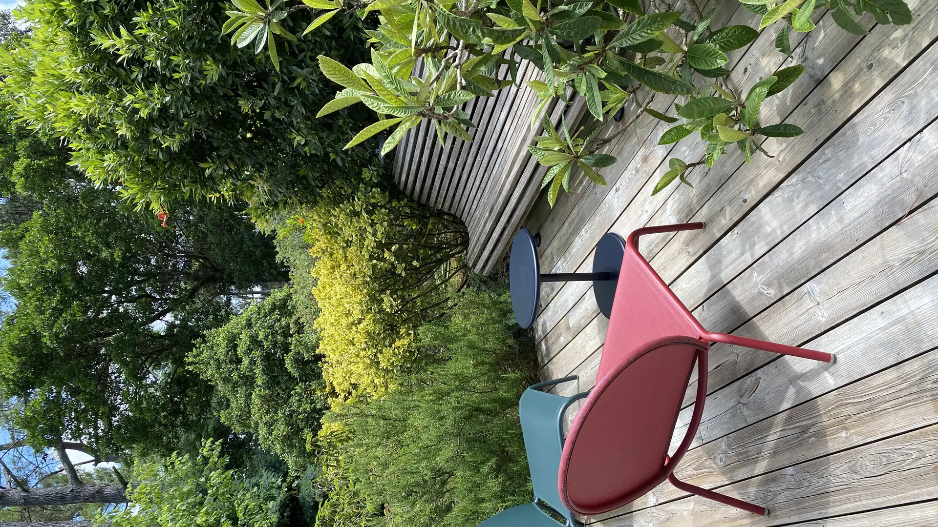 Banc terrasse Sud