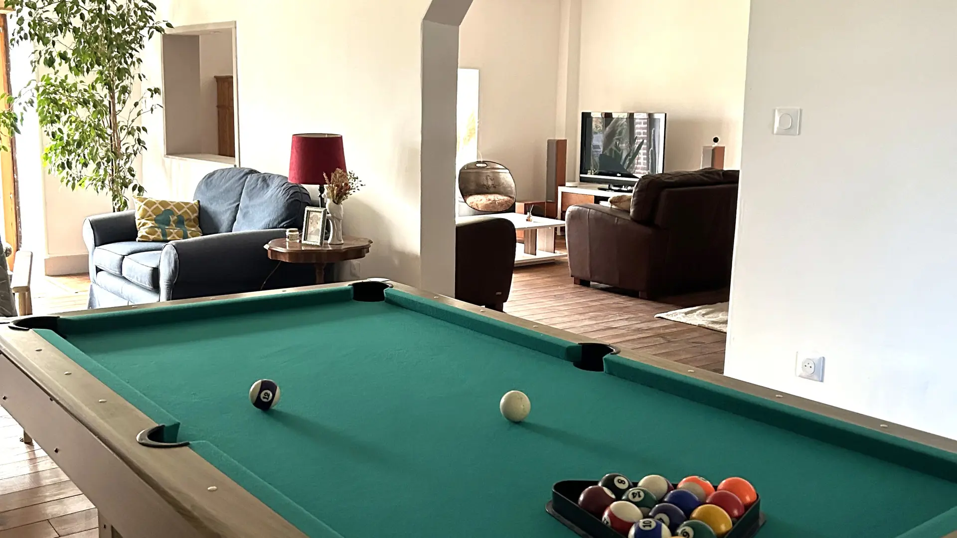 Billard - Grange de Moli - Vigeois ©L Golfier