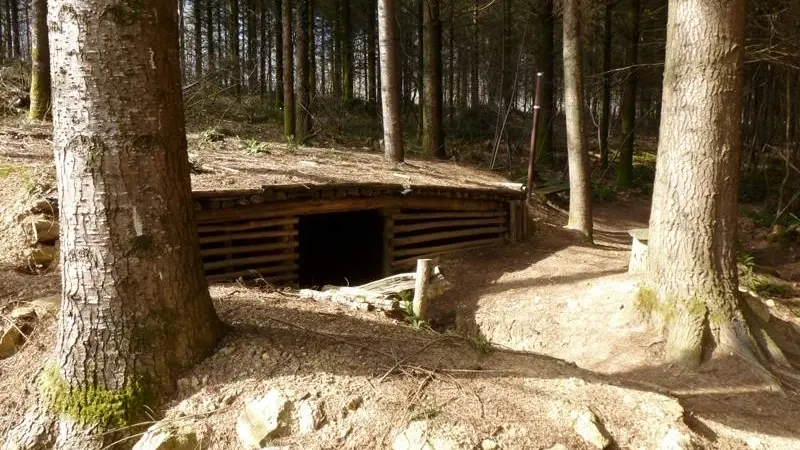 En poste dans la forêt de Boubon