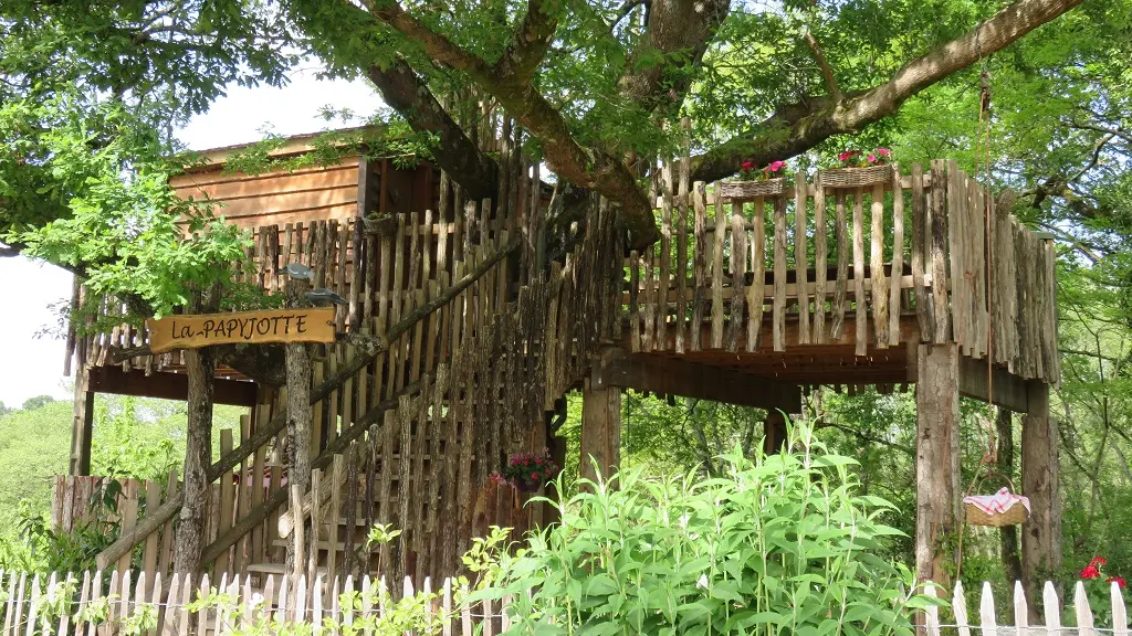 Cabane Papyjotte dans les arbres