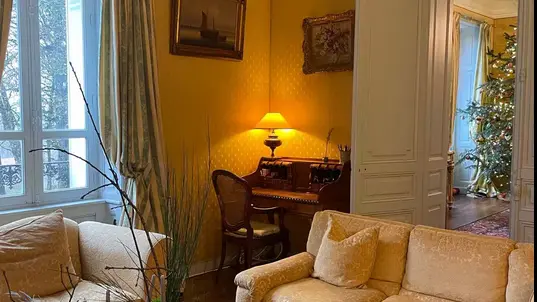 Château De La Grillere piscine et parc privé
