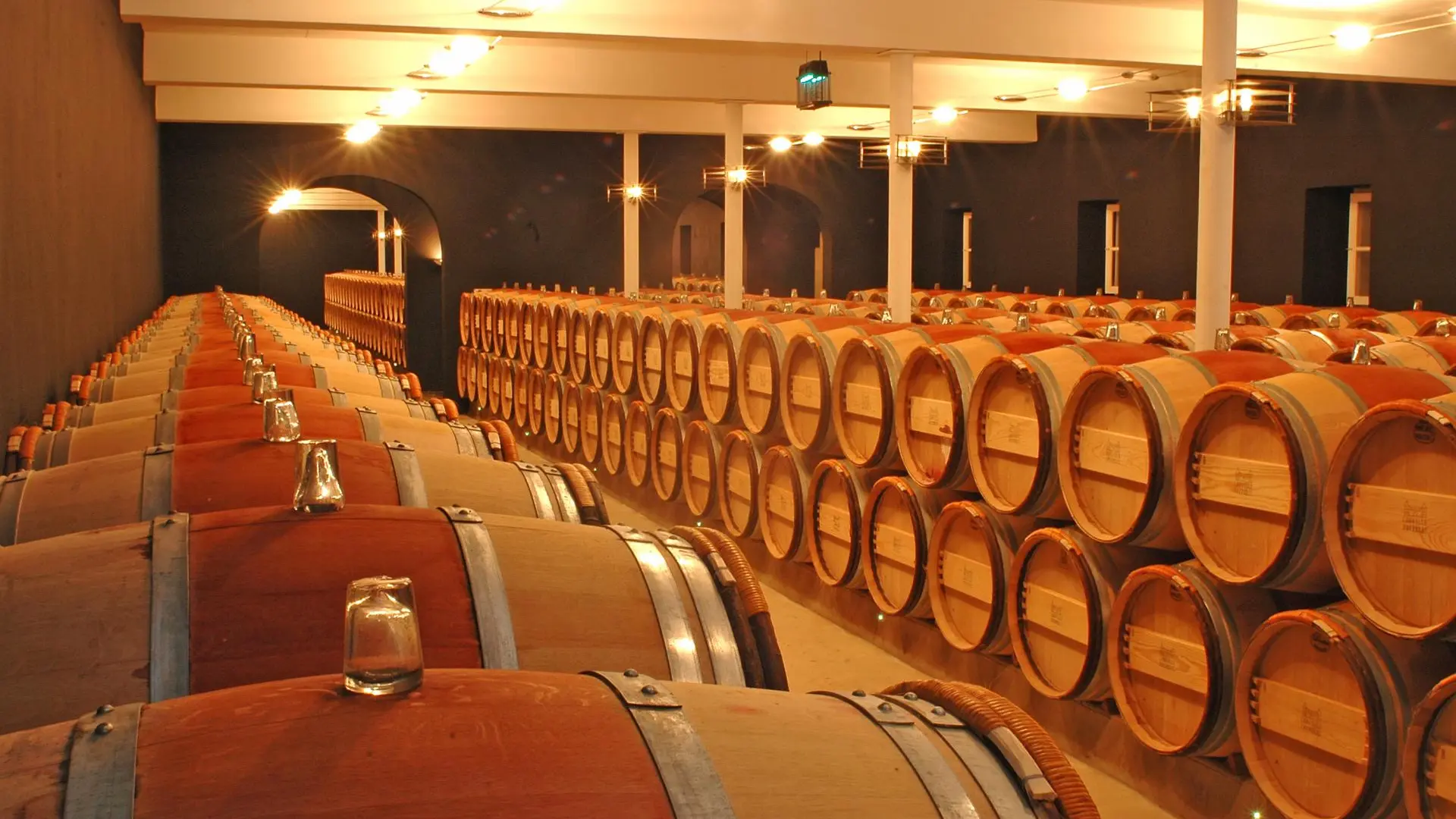 Chais à barriques Chateau Leoville Poyferre  credit photo Anaka