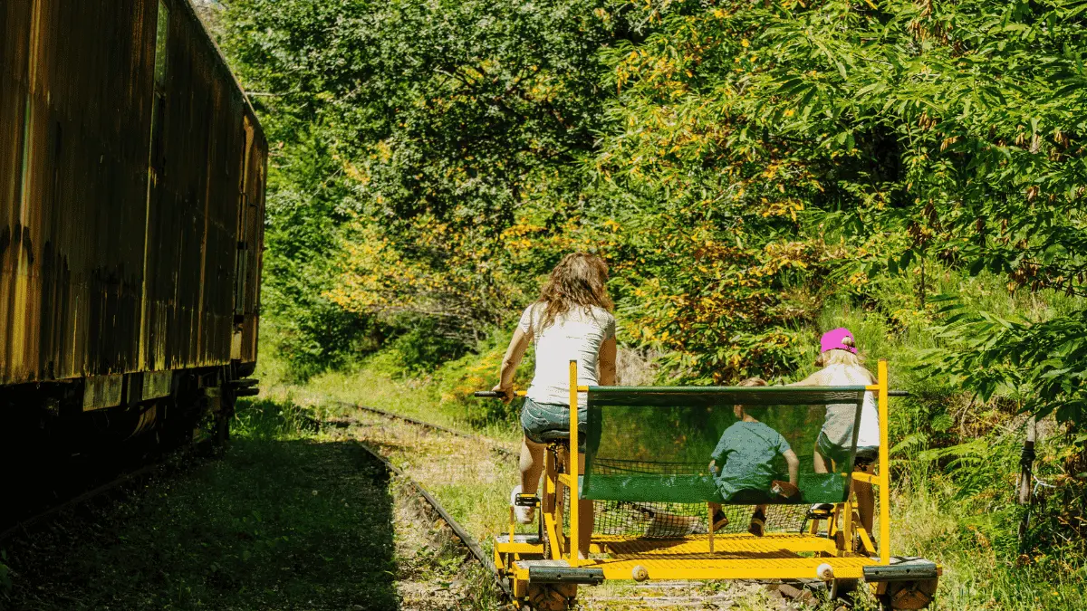 Vélorail - Espace-Hermeline - Bussière-Galant