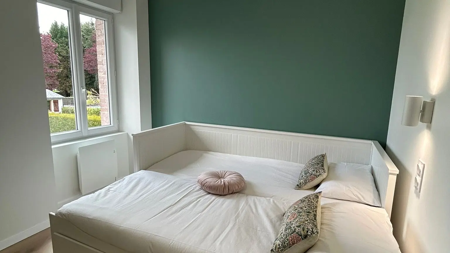 Chambre Verte Lit Double