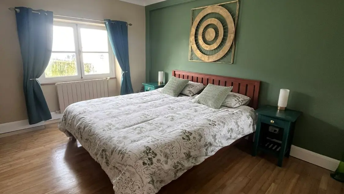 Chambre verte 2 - Le Cantou - Affieux © N Jones