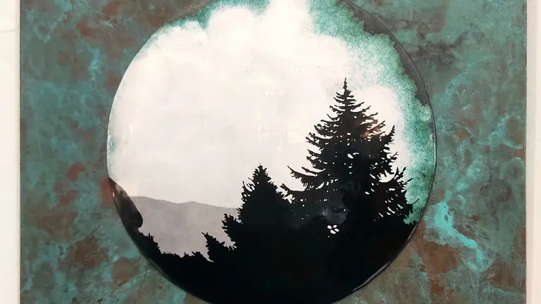 Christelle Derenne- émail sur cuivre -TheJourney#4 BD