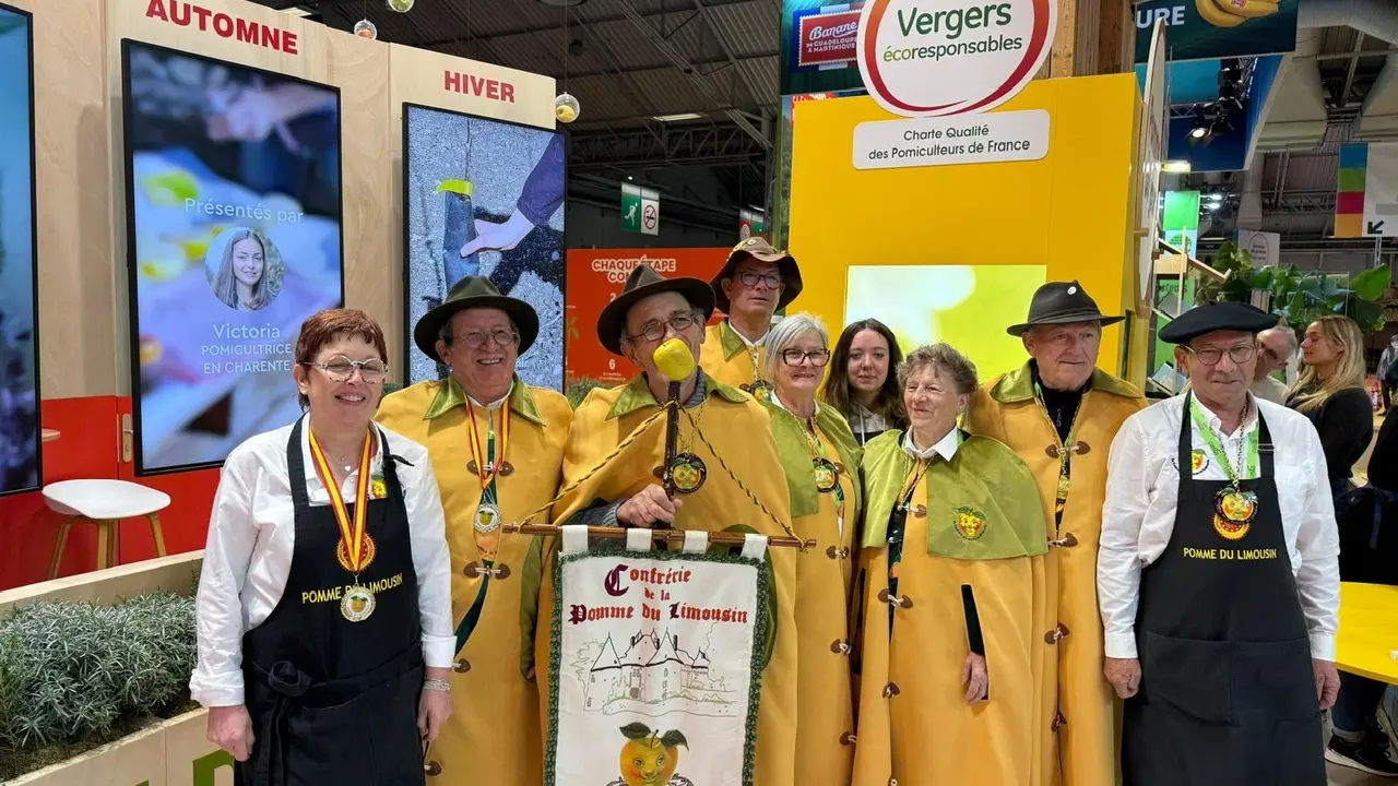 Confrérie pomme du Limousin © AOP Pomme du Limousin