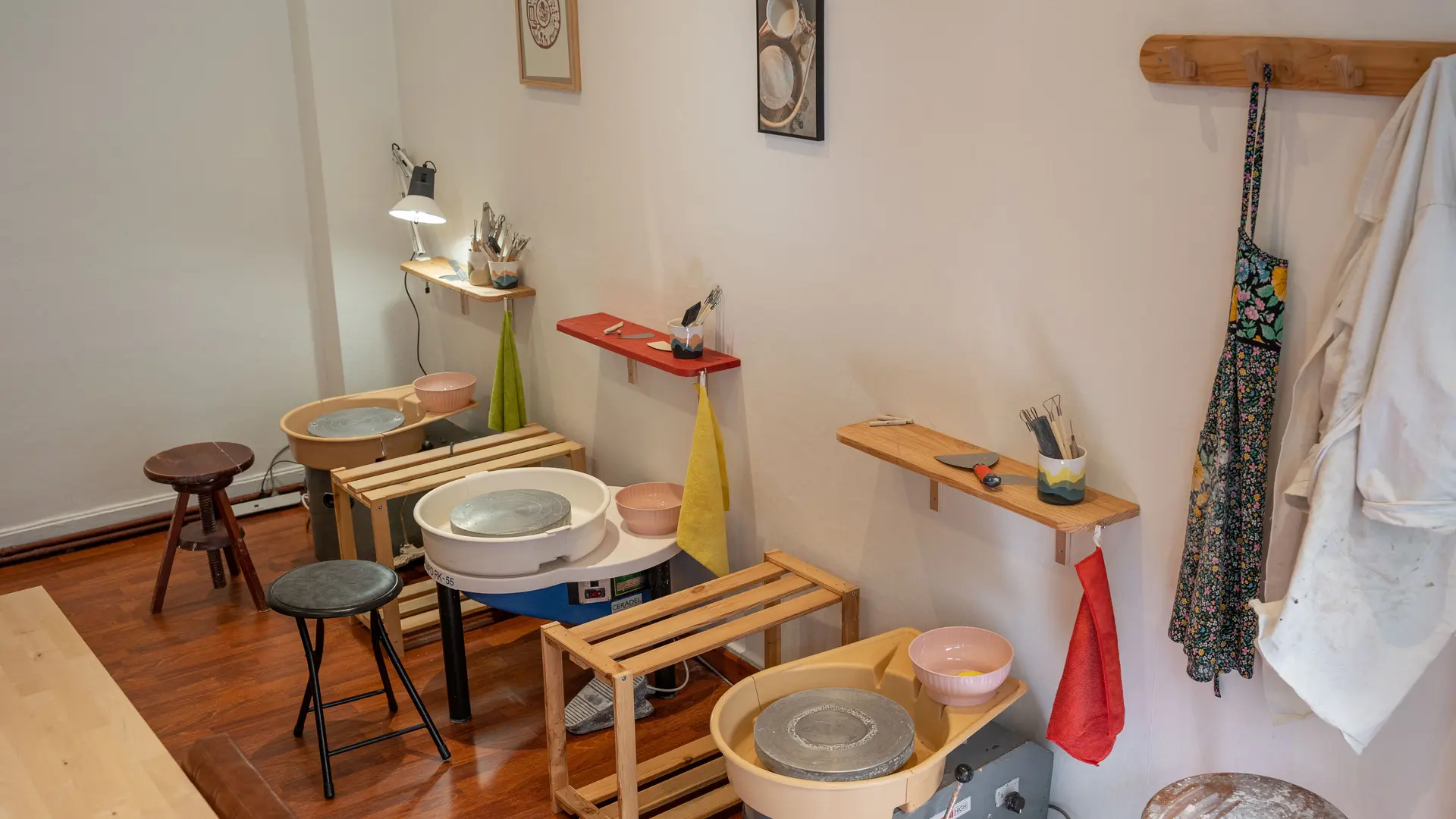 Tours de potier Atelier L'Argilium