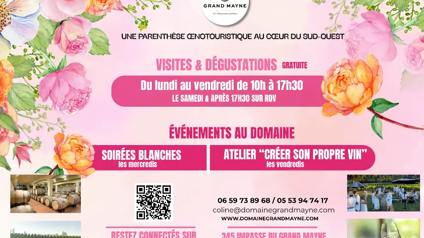 Domainegrandmayne encart demi page couverture