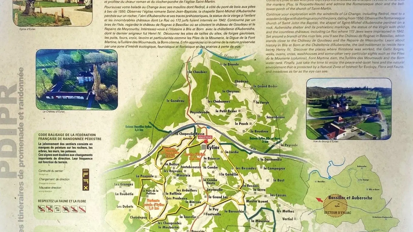 EYLIAC-Boucle d'Eyliac-Panneau d'appel