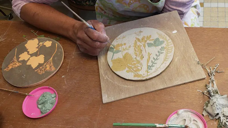 Empreintes dé végétaux