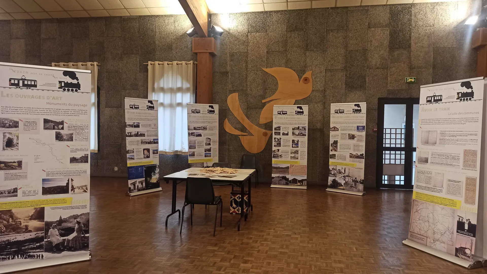 Exposition Chemins de fer St-Paul 2024-01-18 Installation