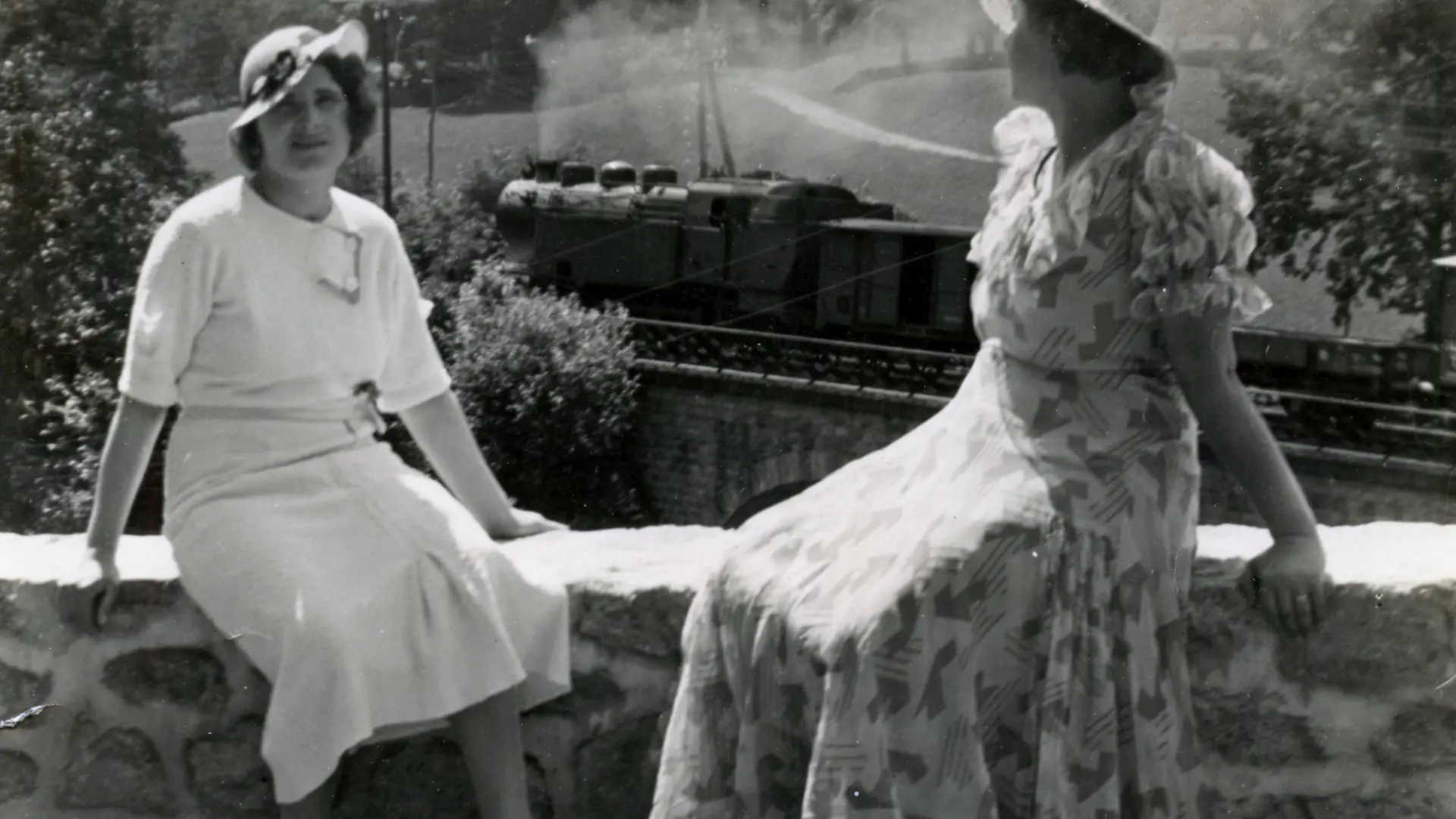Eymoutiers Font Macaire train à vapeur Années 1930