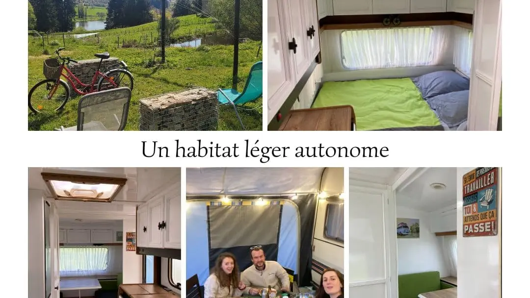 Un habitat léger 2/3 personnes