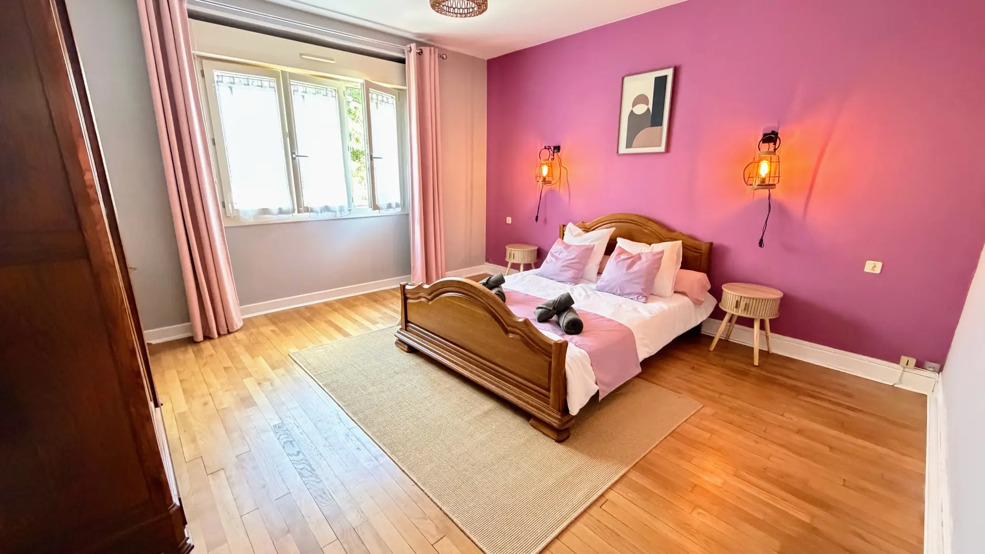 Chambre lit double