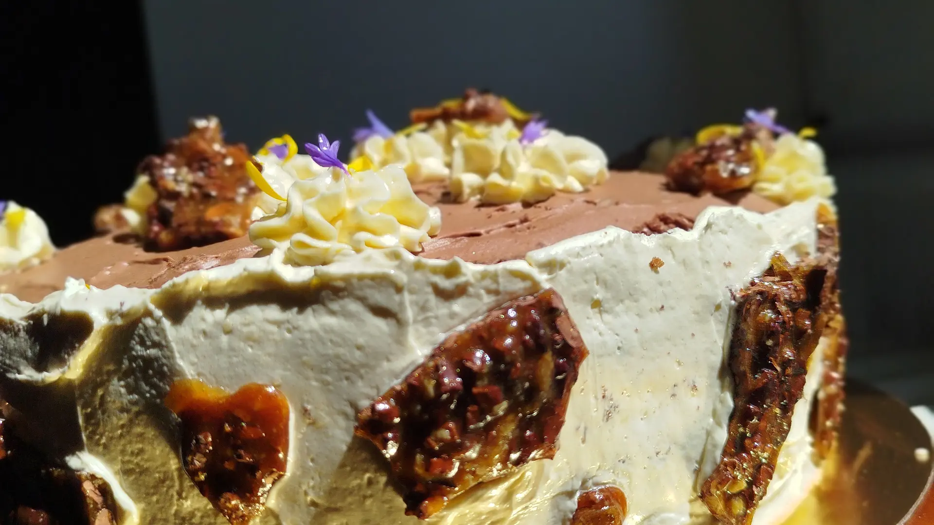 Gâteau aux 3 chocolasts végétal