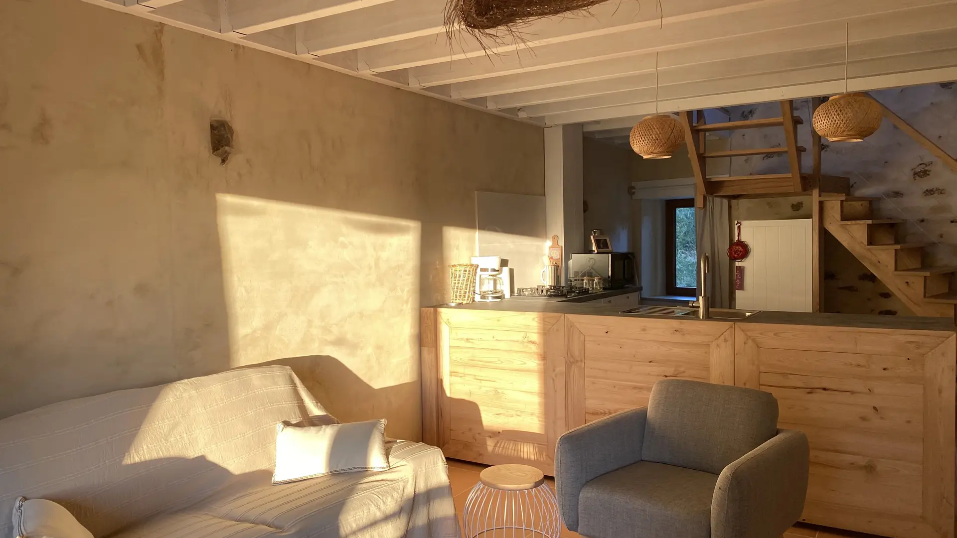 Le Salon et la Cuisine