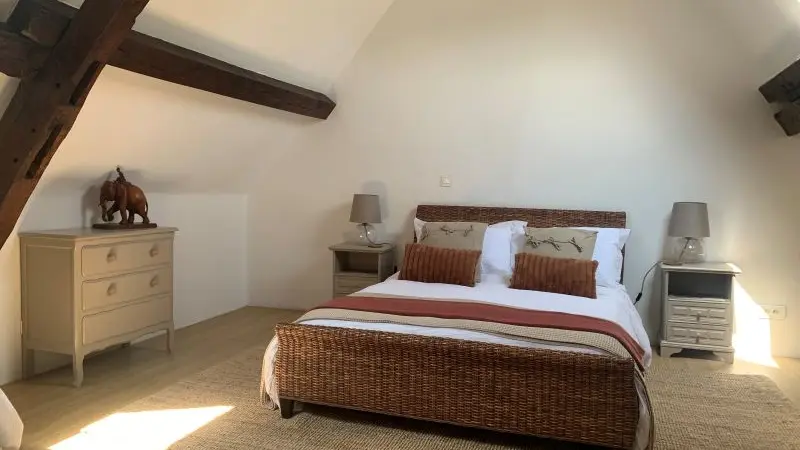 chambre 1 lit 2 personnes the barn gite