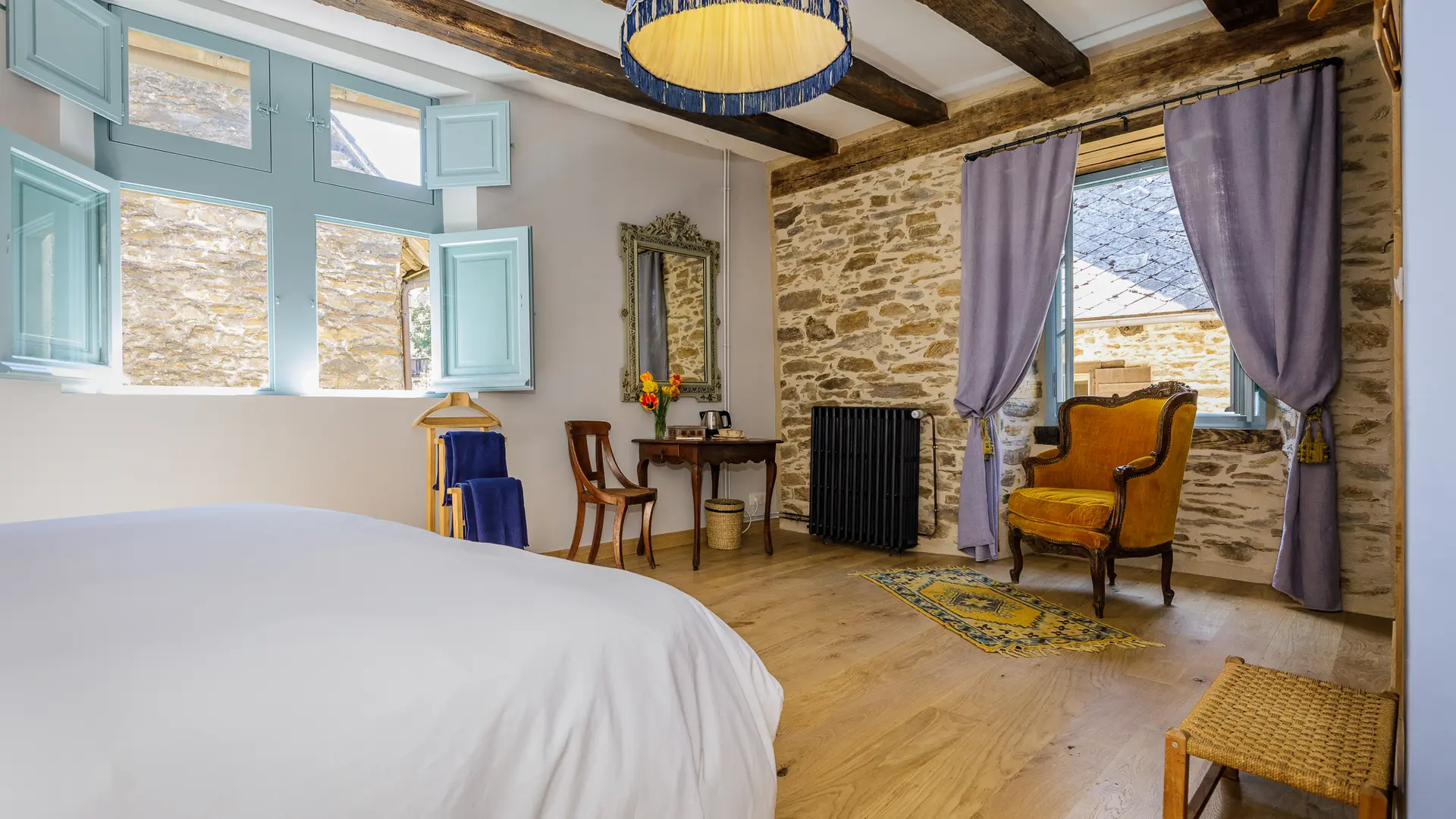 Lou Castel chambre 'Bleuet'